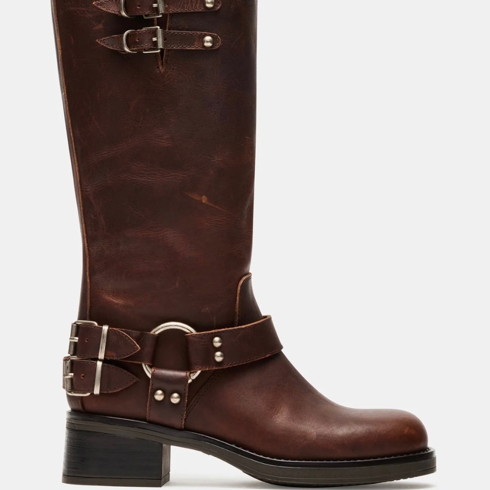 Astor Brown Leather Boots